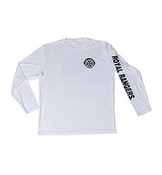X-Large - White Long Sleeve Shirt