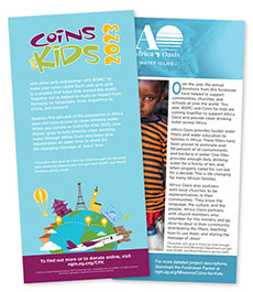 Coins for Kids 2023 Promo Card, Africa Oasis (pack of 25)